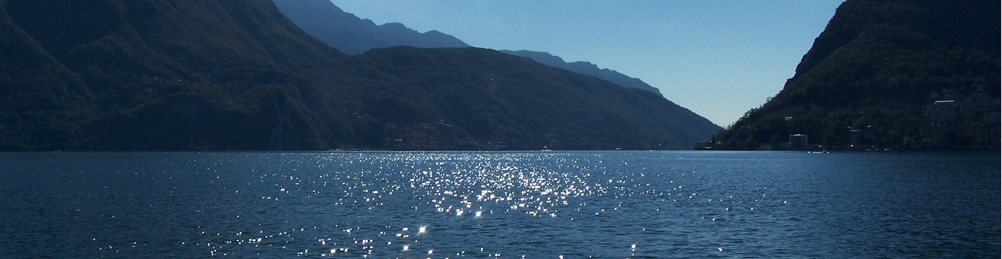 Il Lago di Lugano d'estate